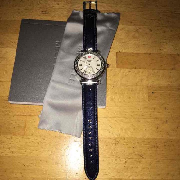 100% MICHELE 'Caber' Diamond Watch, 38mm - Picture 3 of 8
